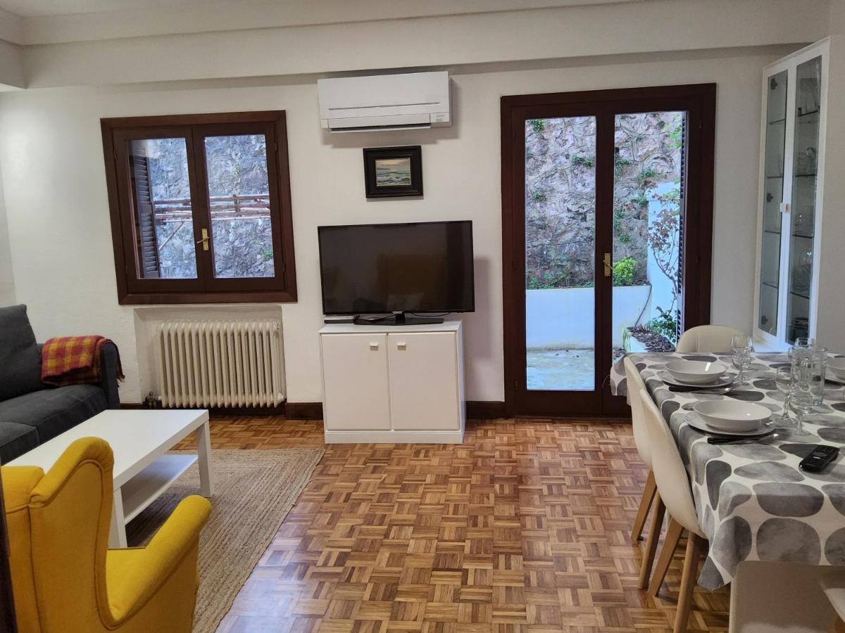סן סבסטיאן Easo Terrace Apartment Free Private Parking And Air Conditioning מראה חיצוני תמונה
